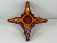 Power Rangers Ninja Steel DX Battle Morpher Lot Gold & Red Stars Bandai 2015