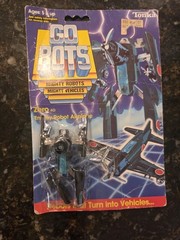 Vintage 1984 TONKA GOBOTS Zero 40 Enemy Robot Airplane NEW Sealed