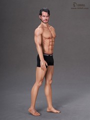 LDDOLL 34Boy 1/6 Steel Bone Finger Bone Seamless Muscular Man Body For 12″Figure