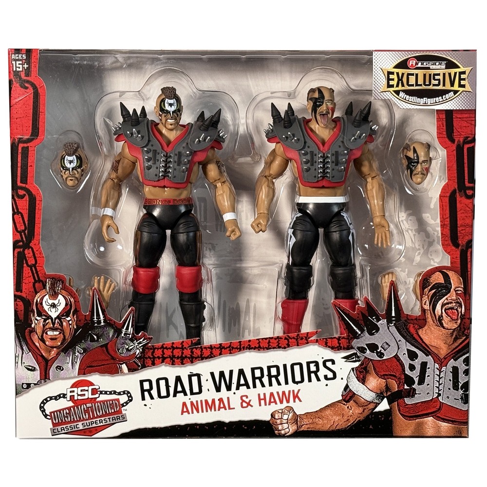 (Variant Grey) Road Warriors – RSC Unsanctioned Classic Superstars Exclusive