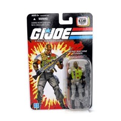 GI JOE Roadblock Heavy Machine Gunner Cartoon Series Vintage 2007 Buy It Now