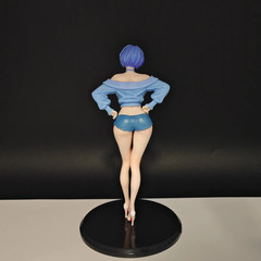 Ayanami Rei19cm Japanese Anime Girl Pvc Action Figure Toy Gk Game Statue Adult