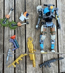 Jazwares Fortnite Legendary Brawlers Kit Mech Suit 7” Figure w/ accessories Read