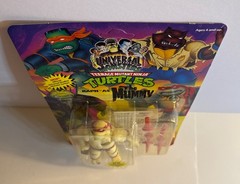 UNPUNCHED Raph The Mummy Turtles TMNT Universal Studios Monsters 1993 Glow NISP