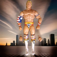 WWE Mattel Elite SummerSlam Lex Luger 6″ Figure All American USA WWF WCW Legends