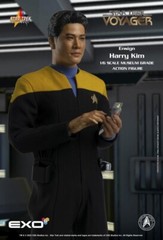 EXO-6 1/6 Scale Star Trek Voyager Voy Ensign Harry Kim New Bonus Pin
