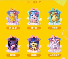 Pokémon Happy Party Photo Frame Pikachu Collectible Statue Figure Model Box