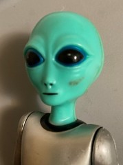 Vintage Rare Lot Of 90s Area 51 Alien Action Figures UFO Silver Green
