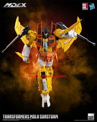 Threezero MDLX transforming Sunstorm 7.9in Limited Collectible Action Figure