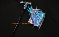 Genshin Impact Neuvillette 1/1 Scale Cosplay Wearable Custom Prop Model