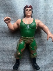 WWF WWE LJN WRESTLING SUPERSTARS LOT CASE 18 FIGURES & ACCESSORIES HULK HOGAN
