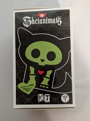 Skelanimals Series 1 KIT The Cat Figure Glow In The Dark