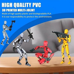 (Pre-Assembled) Dummy13 Magnetic Action Figure Set, T 13 Action Figure Set, Anti
