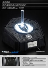 US! 1/1 Black Panther Helmet Killerbody Wearable Mask LED Base Cosplay Colletion