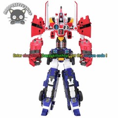 Tobot V Galaxy Detectives GD King Titan Figure 12″ Combiner Robot Toys Car Plane