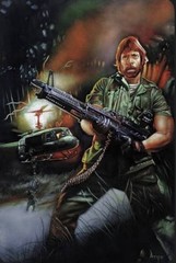 Chuck Norris Missing In Action GI Joe action figure Delta Force 💥