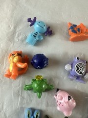 Pokemon China Mini Figures Rattata Poliwhirl Arbok Mix Lot