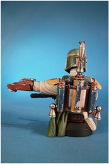 2013 GG CONVENTION EXCLUSIVE STAR WARS BOBA FETT DELUXE MINI BUST # 1339/2500