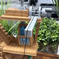 Animal Planet of the Apes Electronic Dino Playset Cave Lab Crane Base No Dino