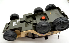 1988 GI Joe Desert Fox 6WD Jeep Vehicle, w/ One Missile (READ DESCRIPTION)