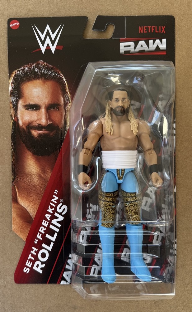WWE Mattel Main Event Raw on Netflix Seth “Freakin” Rollins Action Figure Basic