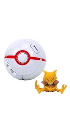 TOMY Pokemon Throw N Pop Poke Ball Mini Figures Ready to Battle Ultra Ball