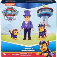 Paw Patrol Chase & Humdinger Figures Set, Kids Toys for Boys and Girls Ages 3 an