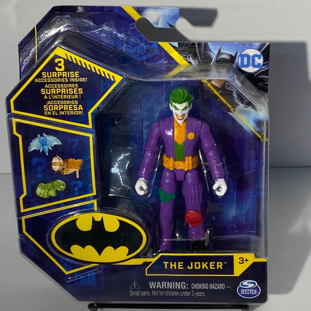 DC Comics Spin Master THE JOKER 4″