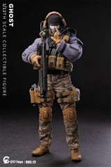 Ready! New CY7-TOYS 1/12 The Ghost Male Soldier 6″ Collectible Action Figure