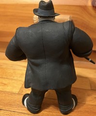 Brownsville Gangster Mob Boss Resign Figure W/ Bat, Hat & Cane Mafia Enforcer
