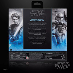 2025 Star Wars Black ANAKIN SKYWALKER & CAPT REX 6″ Hasbro Pulse Exclusive 2-Pk