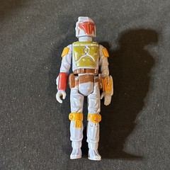 1979 Vintage Star Wars BOBA FETT Action Figure Hong Kong Mandalorian Book Of