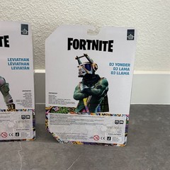 Lot of 2 Fortnite Action Figures Accessories Boxed DJ Gamer Gaming NEW