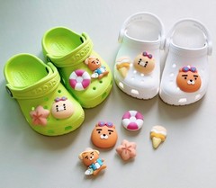 Baskin Robbins x Kakao Friends collaboration RYAN & CHOONSIK charm set♧♡☆