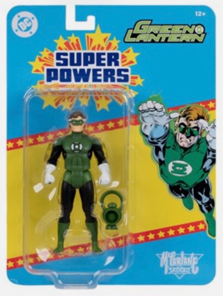 McFarlane DC COMICS Super Powers HAL JORDAN GREEN LANTERN 5″ Figure MIP!