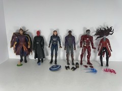 Marvel Legends What If? Lot of 6 Zombie Strange Red Skull Carter T’Challa