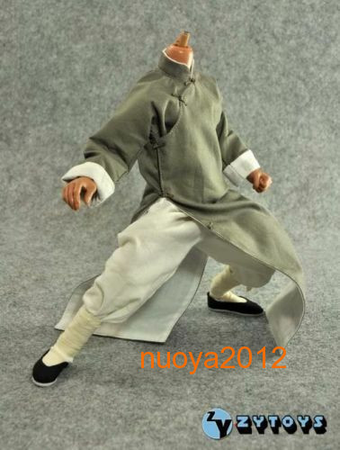 ZY Toys 1:6 ZY15-15 Chinese Kung Fu Clothes Outfit Fit 12in Male HT Figure Body
