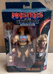 MOTU Masters of The Universe Chronicles Deluxe HE-MAN Premium Variant Figure