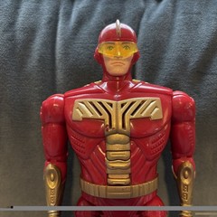 Vintage 1996 Turbo Man Jingle All The Way 13.5” Action Figure Tiger – Works!