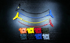 Beyblade One HMS Launcher and Ripcord Hasbro MS (Random Colors)