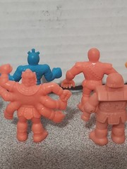 Vintage M.U.S.C.L.E. Men Lot of 10 Colored Red Purple Blue And Beige Kinnikuman