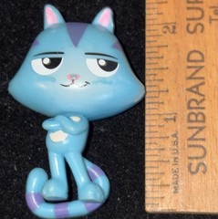 Gabby’s Dollhouse CatRat Cat Rat Blue 2″ Figure PVC
