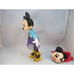 Disney Minnie Mouse Vinyl Plastic Poseable Doll with Accessories