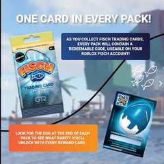 Common Fisch DLC Code Roblox Fisch Trading Card Digital Redemption X5 Ebay