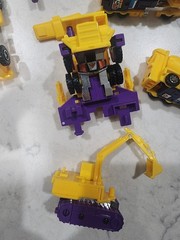 Transformers 1984 Devastator All Constructicons With accessories near complete