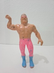 Vintage LJN Wrestling Lot of 3 Roddy Piper, Big John Stud, Jesse Ventura Figures