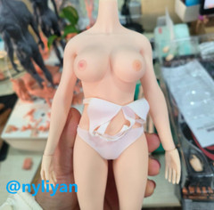 1/6 Female Big Huge Breast Chest Patches Accessories For 12”PH TBL Figure Body