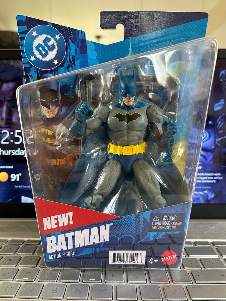 MATTLE 6 1/2 INCHES TALL DC BATMAN PREMIERE WAVE 1 ACTION FIGURE