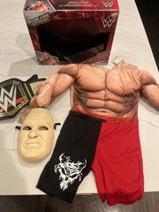 WWE Brock Lesnar Kids Halloween Costume Size 4-6X Jakks Pacific. Open Box