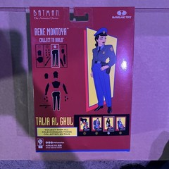 McFarlane DC Batman Animated Series BTAS TALIA AL GHUL with Rene Montoya BAF